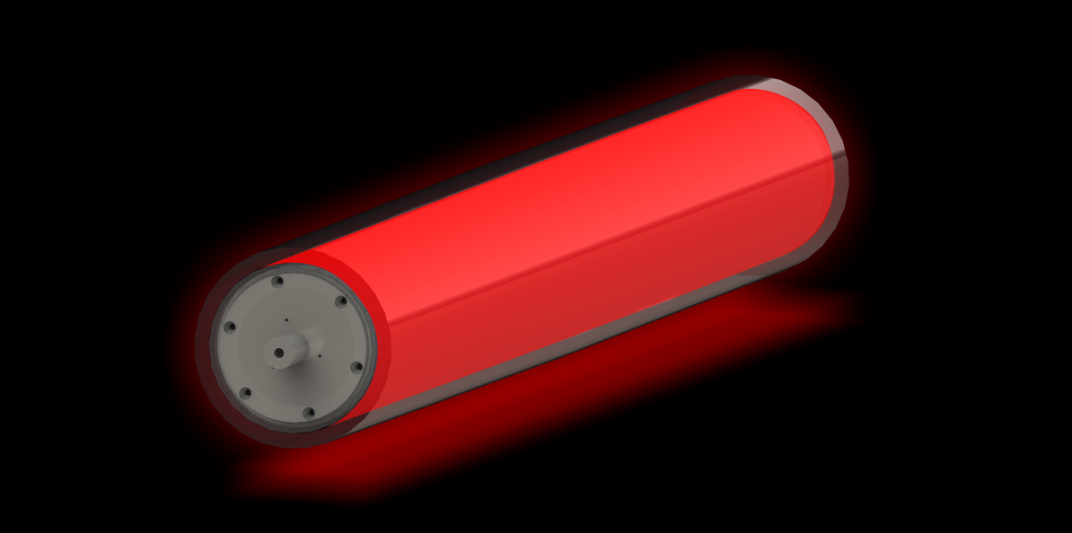 heated roller inside Lamidesk applicator black